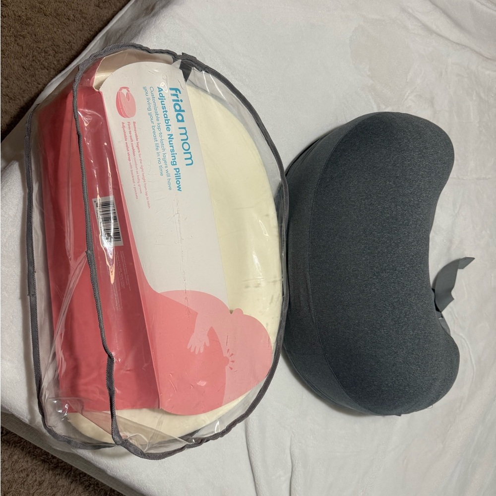 Frida Mom Adjustable Nursing Pillow - Gray